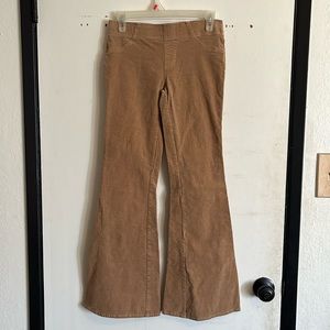 Forever 21 Camel Colored Corduroy Flare Pants